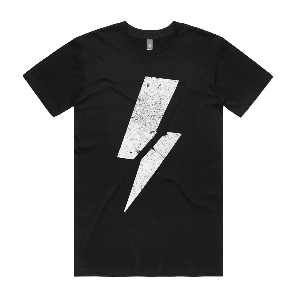 Black front flat lay