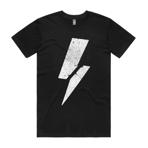 Black front flat lay