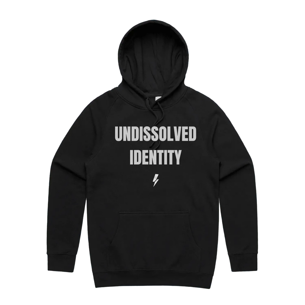 Black front flat lay